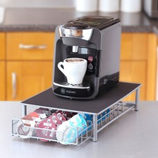 60 Pod Tassimo Coffee Capsule Holder Dispenser Stand Drawer Storage Rack